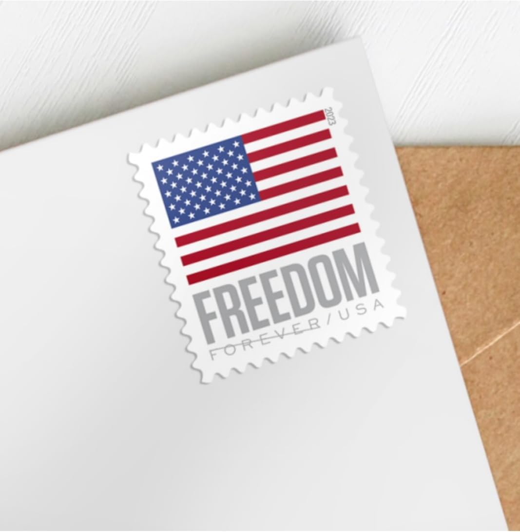 US FREEDOM FLAG FOREVER POSTAGE STAMP COIL/ROLL