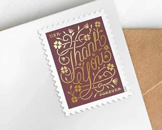 THANK YOU FOREVER STAMPS